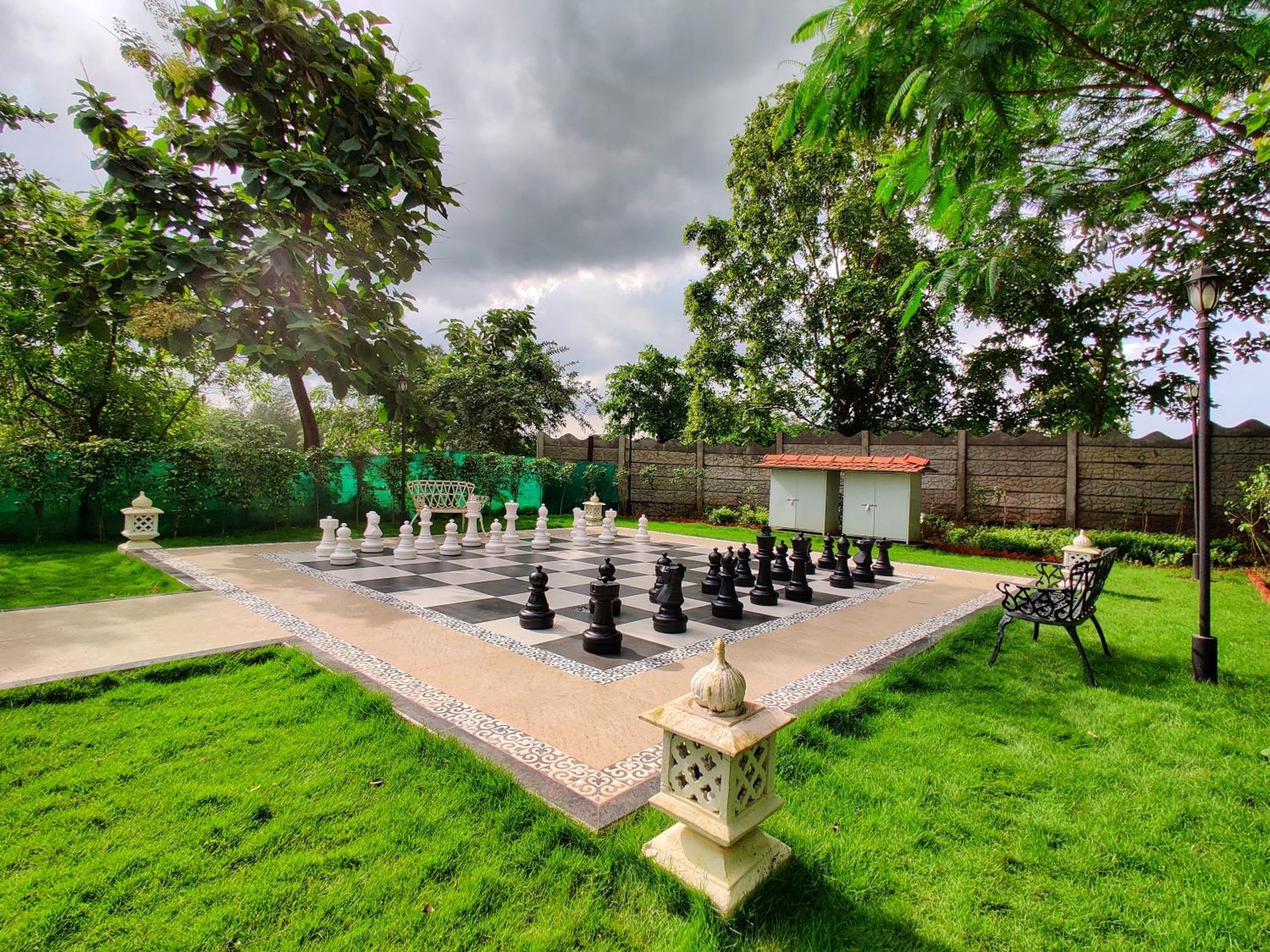 Pushpam Sanskruti Resort Karjat - A Pure Veg Resort Dhamni Ngoại thất bức ảnh